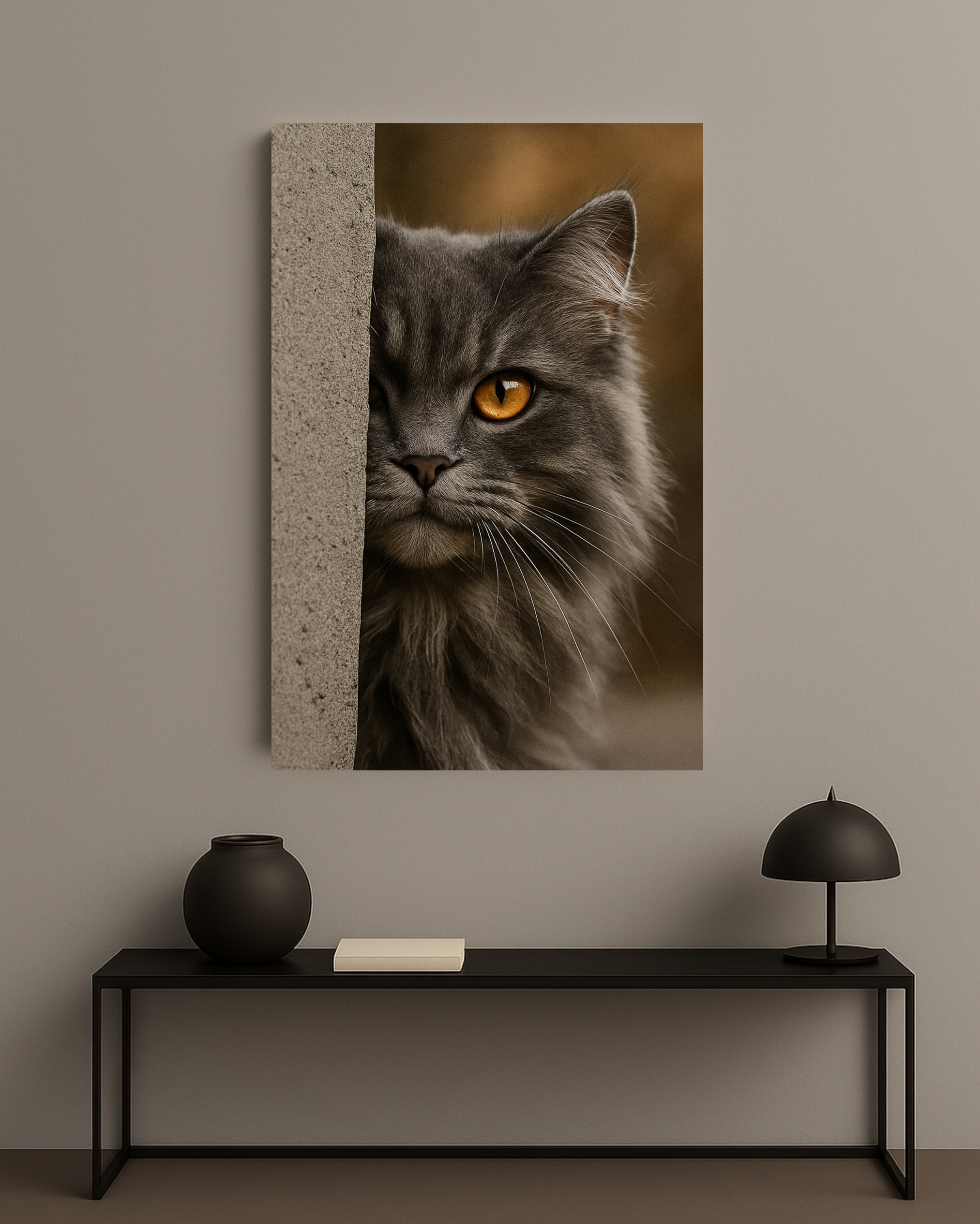 Autumn Cat Portraits -  Amber Eyes